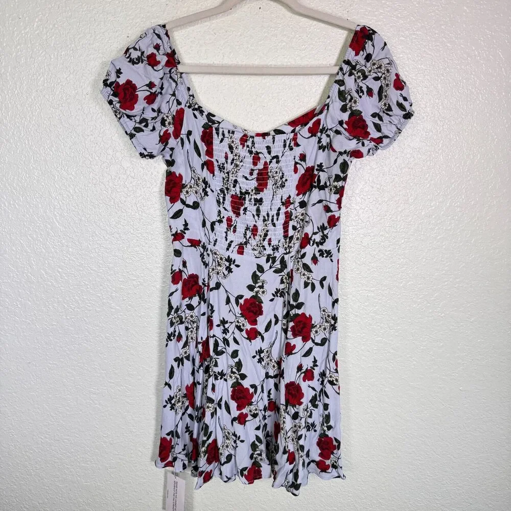 Yumi Kim Dress Women Medium Mercy Floral Rose Boho Cottagecore Resort Cruise NEW